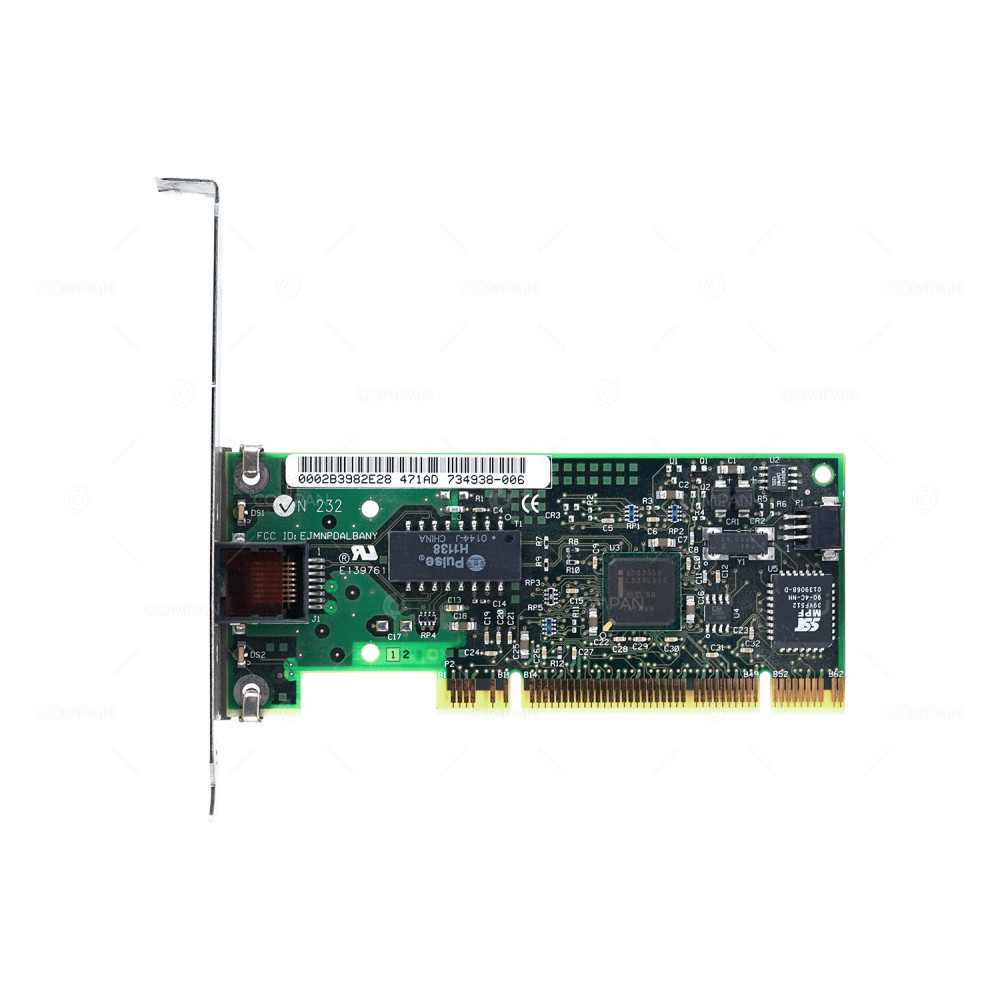 116188-001 HP INTEL SINGLE PORT 100MB RJ-45 PCI ETHERNET ADAPTER